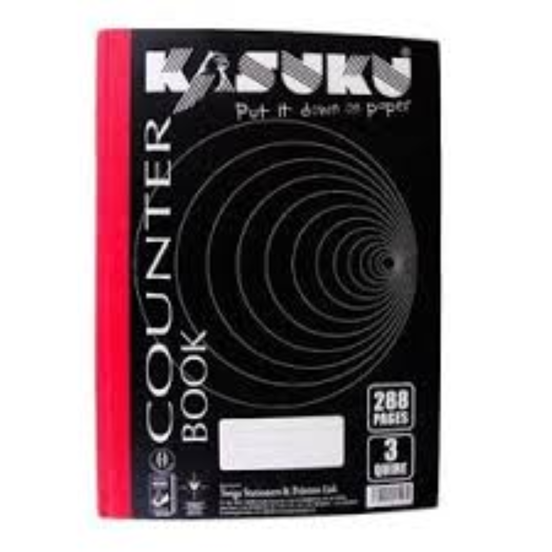 KASUKU COUNTER BOOK 3 QUIRE